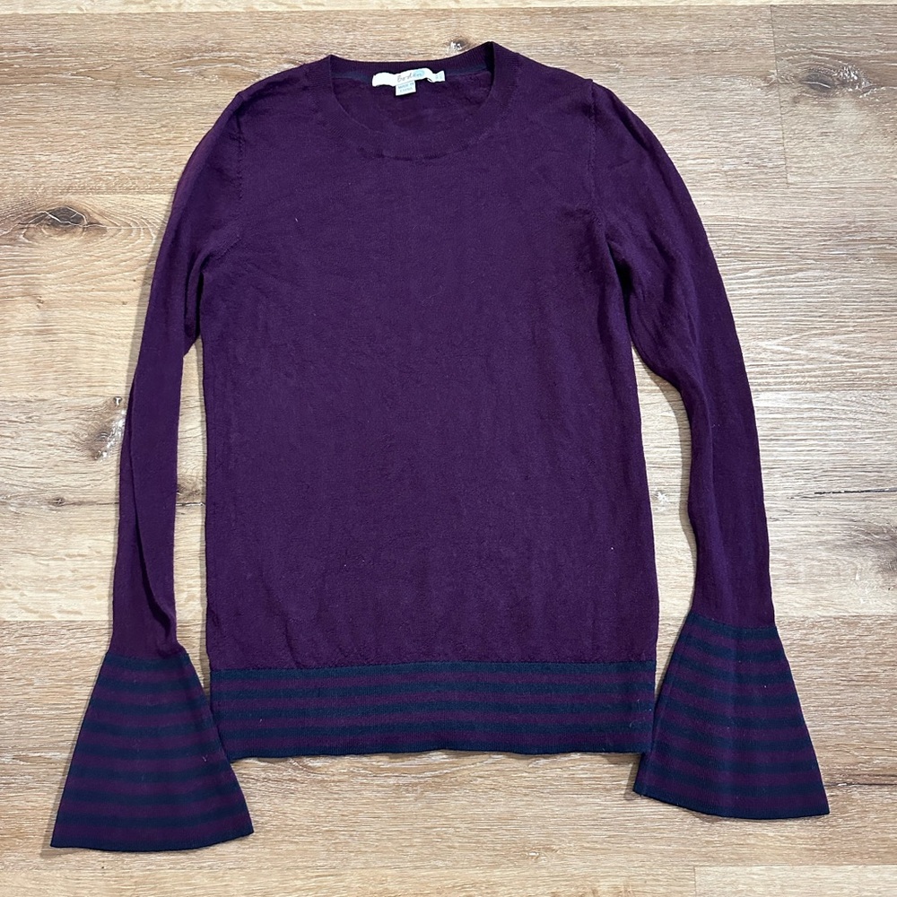 Boden Jasmine Jumper Sweater Women's 2 Bell Sleeve